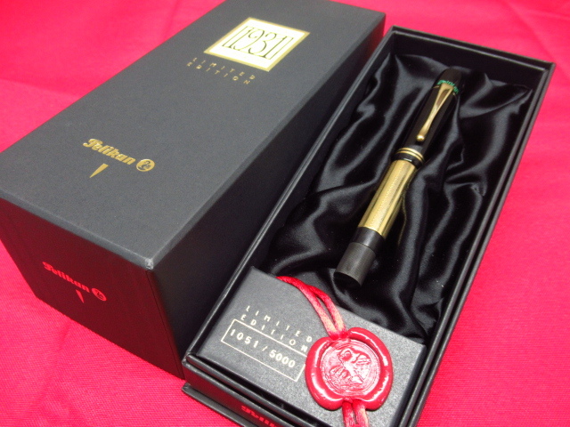 Pelikan ペリカン 万年筆 1931 リミテッドエディション ペン先 750 18KARAT M