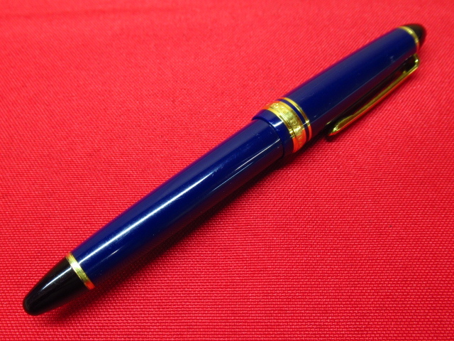 SAILOR セーラー 万年筆 FOUNDED 1911 プロフィット ゴールドトリム シャイニングブルー ペン先 14K 585